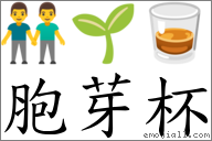 词语胞芽杯