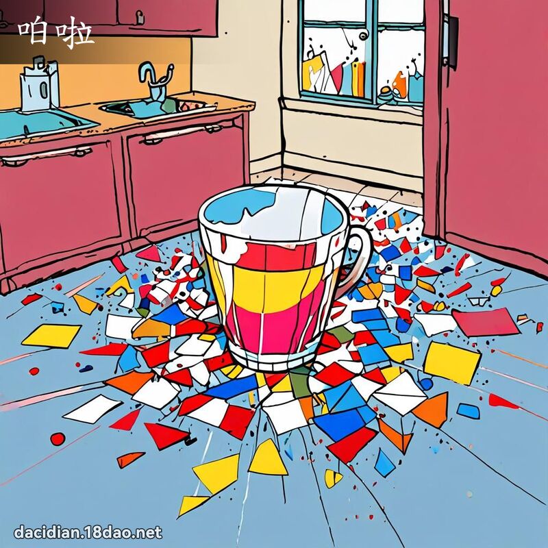 㕷啦 - 國語大辭典配圖