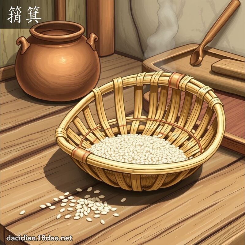 䈰箕 - 國語大辭典配圖