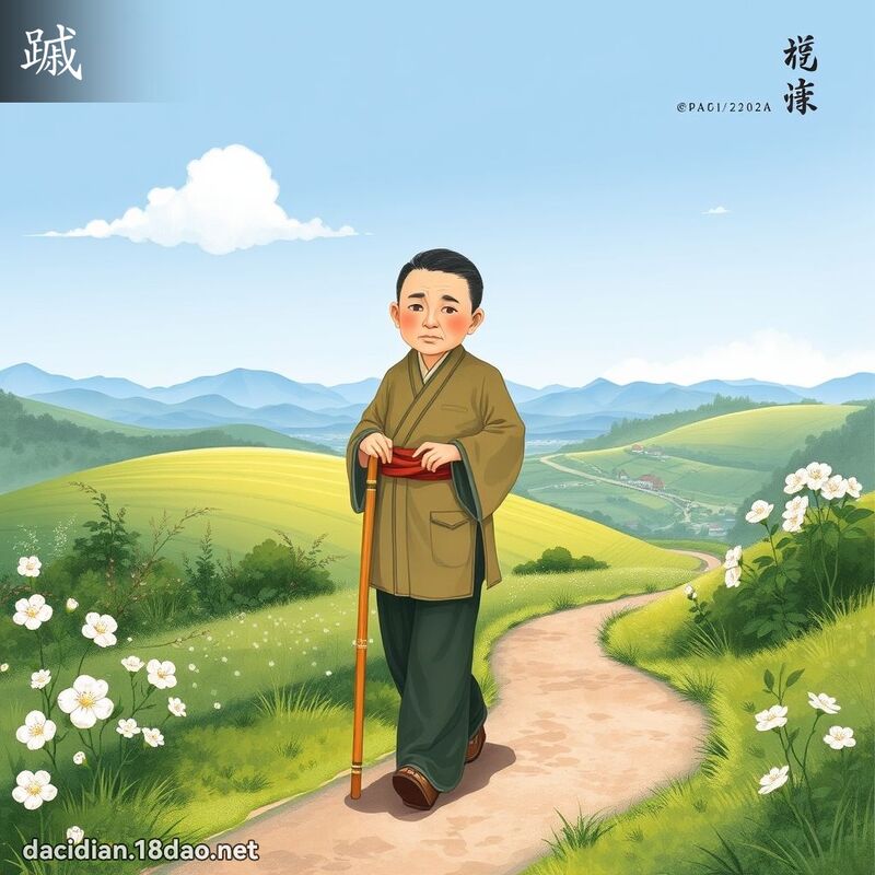 䠞 - 国语大辞典配图