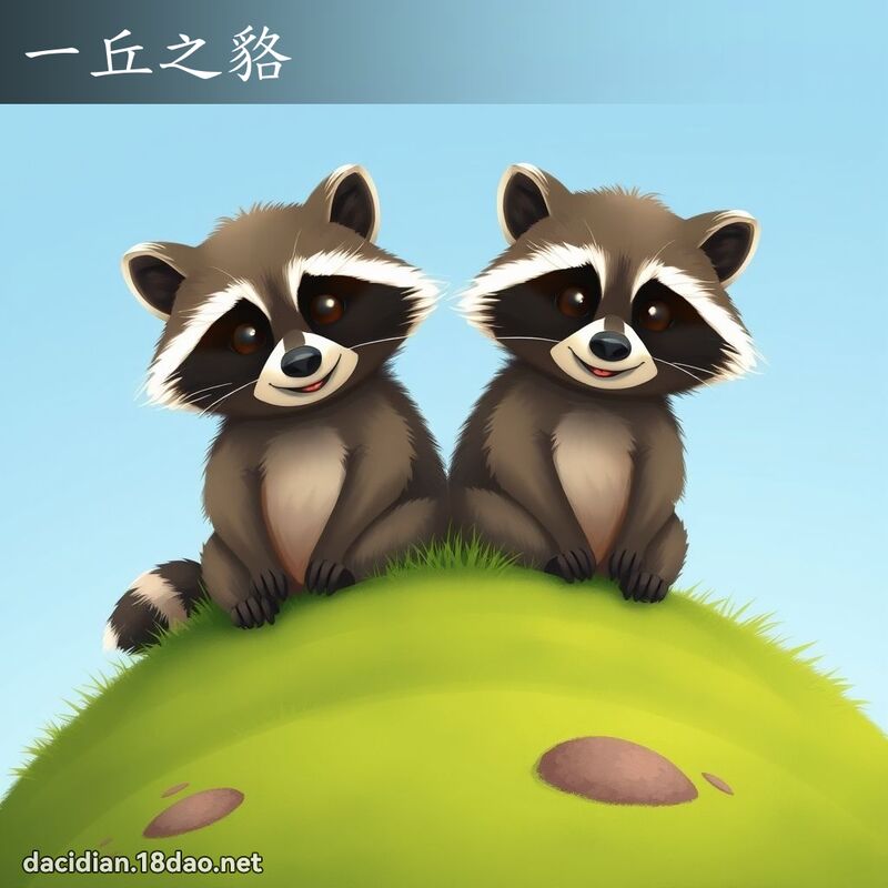 一丘之貉 - 國語大辭典配圖