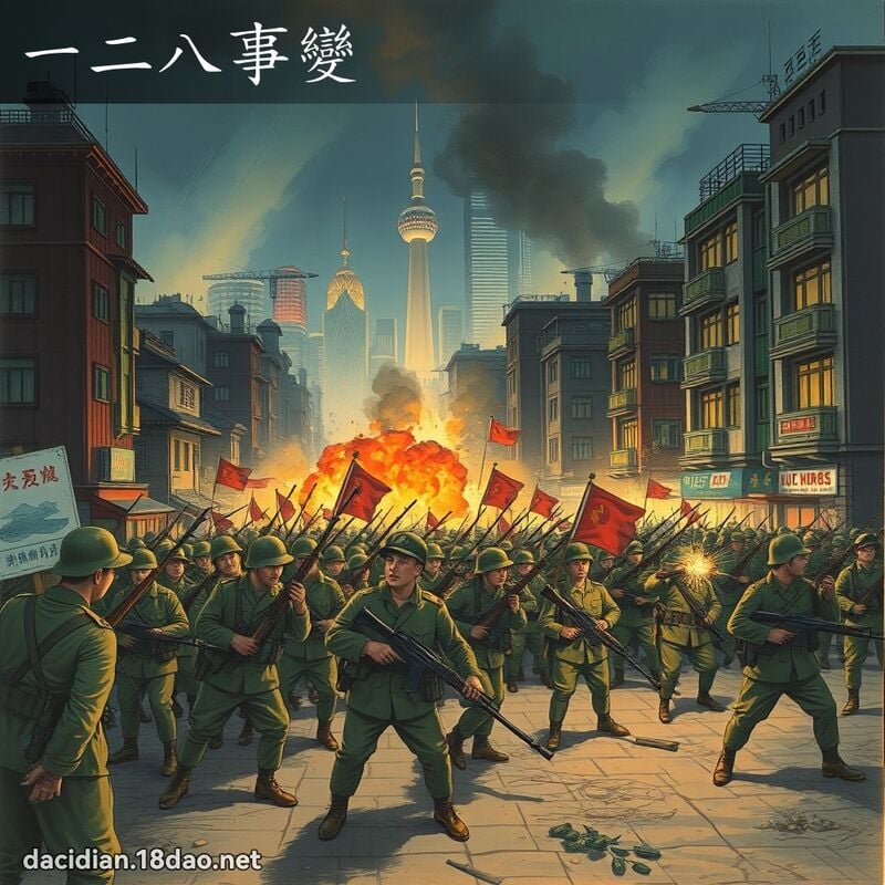 一二八事變 - 國語大辭典配圖