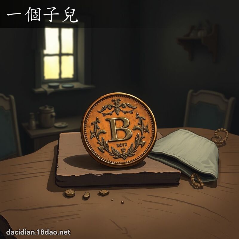一個子兒 - 國語大辭典配圖