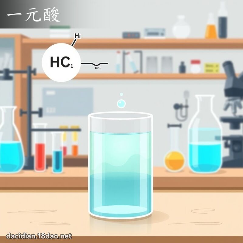 一元酸 - 國語大辭典配圖