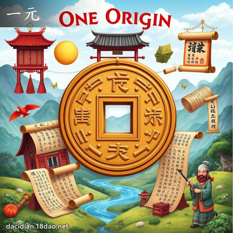 一元 - 國語大辭典配圖