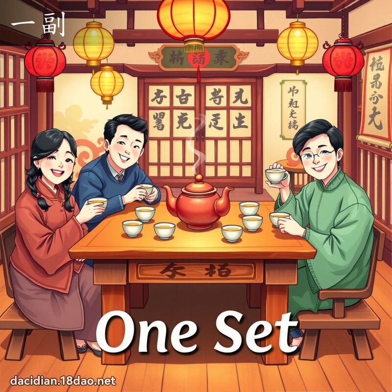 一副 - 國語大辭典配圖