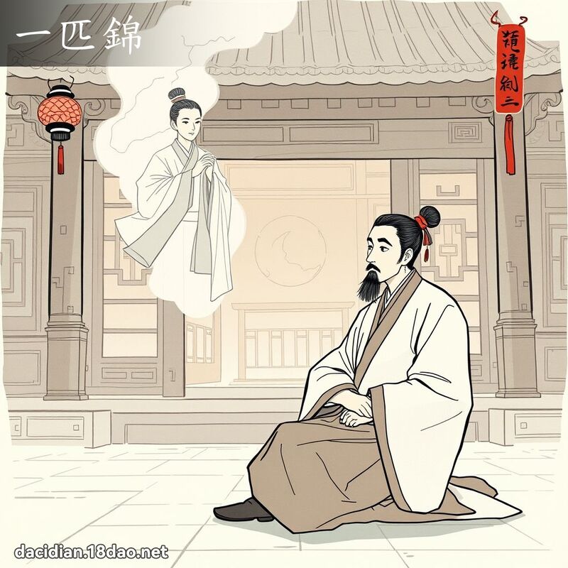 一匹锦 - 国语大辞典配图