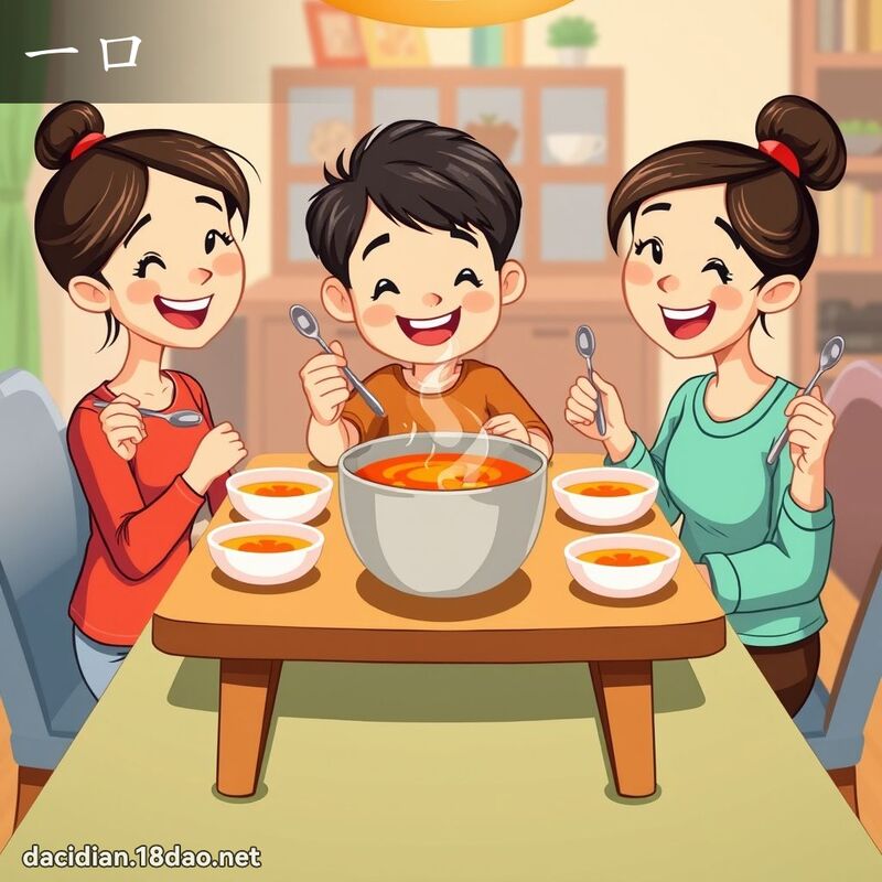 一口 - 國語大辭典配圖