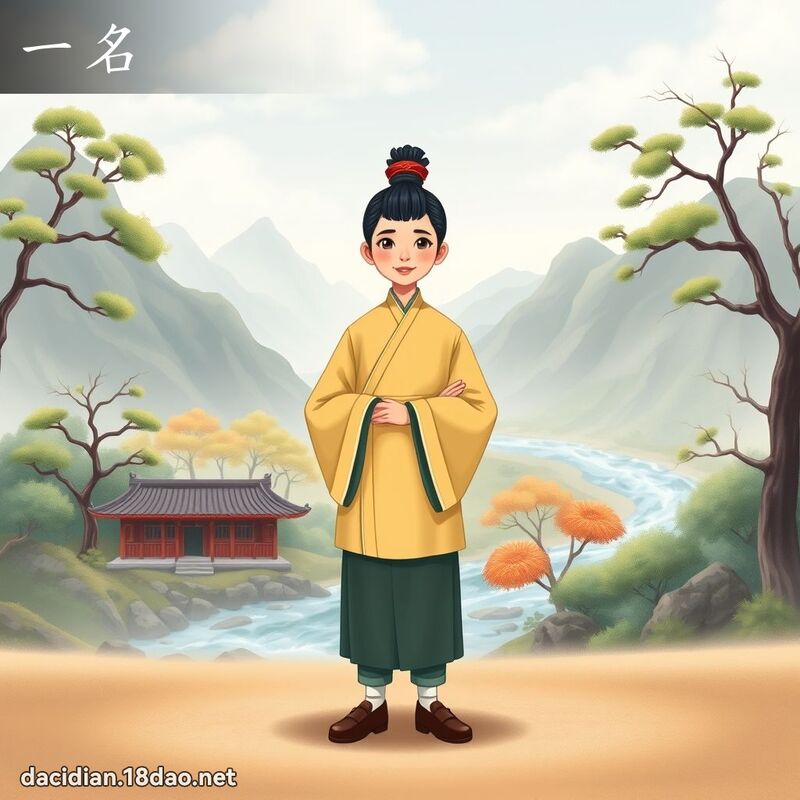 一名 - 國語大辭典配圖