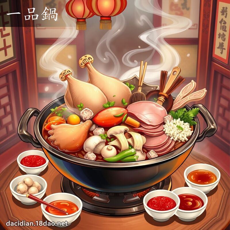 一品鍋 - 國語大辭典配圖