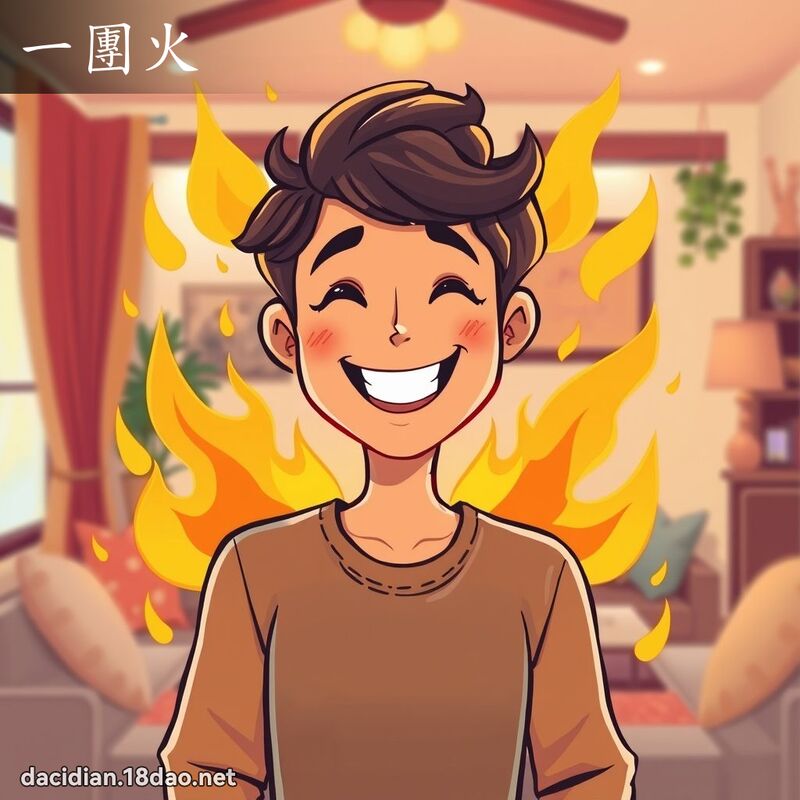 一團火 - 國語大辭典配圖