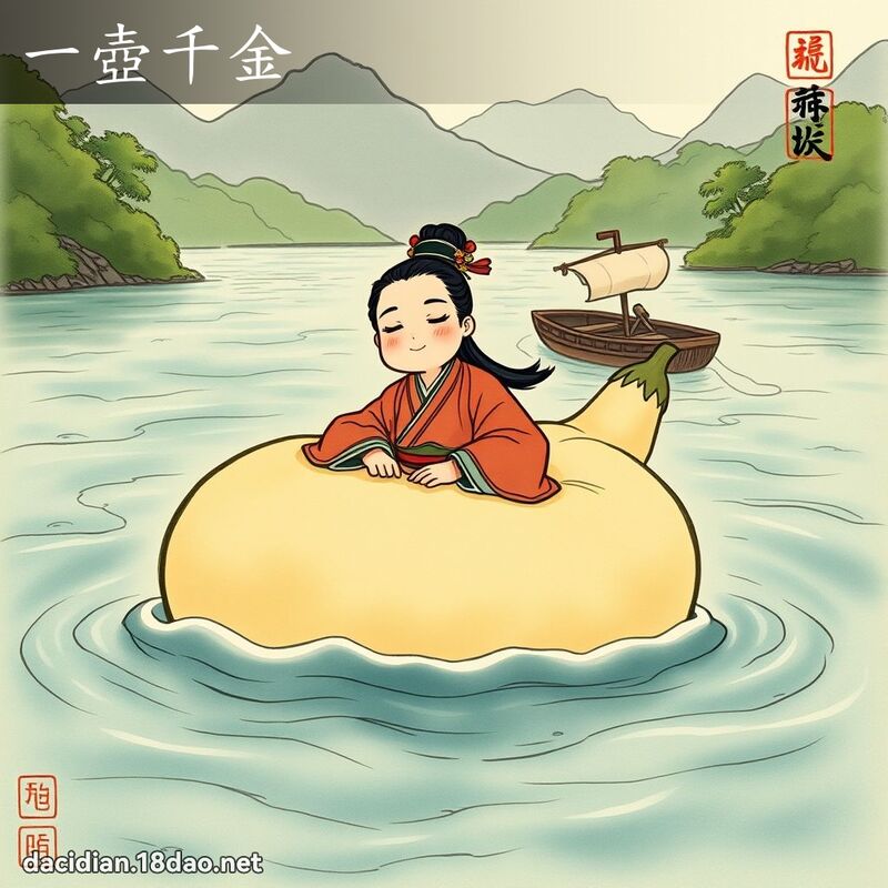 一壶千金 - 国语大辞典配图