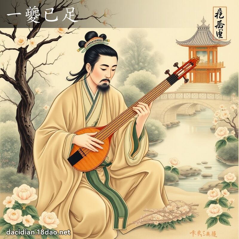 一夔已足 - 國語大辭典配圖