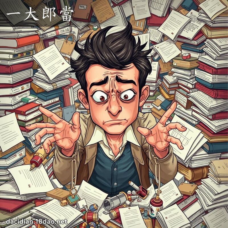一大郎當 - 國語大辭典配圖
