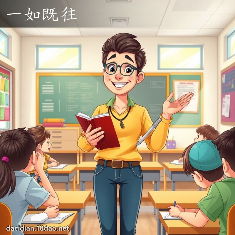 一如既往 - 國語大辭典配圖