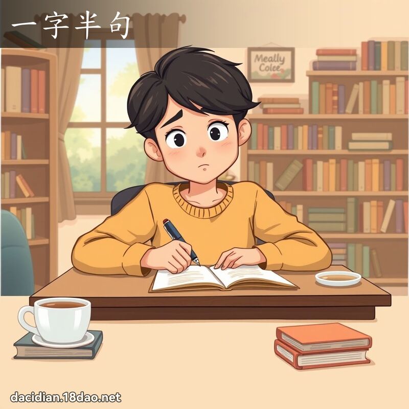 一字半句 - 國語大辭典配圖