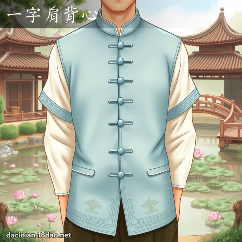 一字肩背心 - 國語大辭典配圖