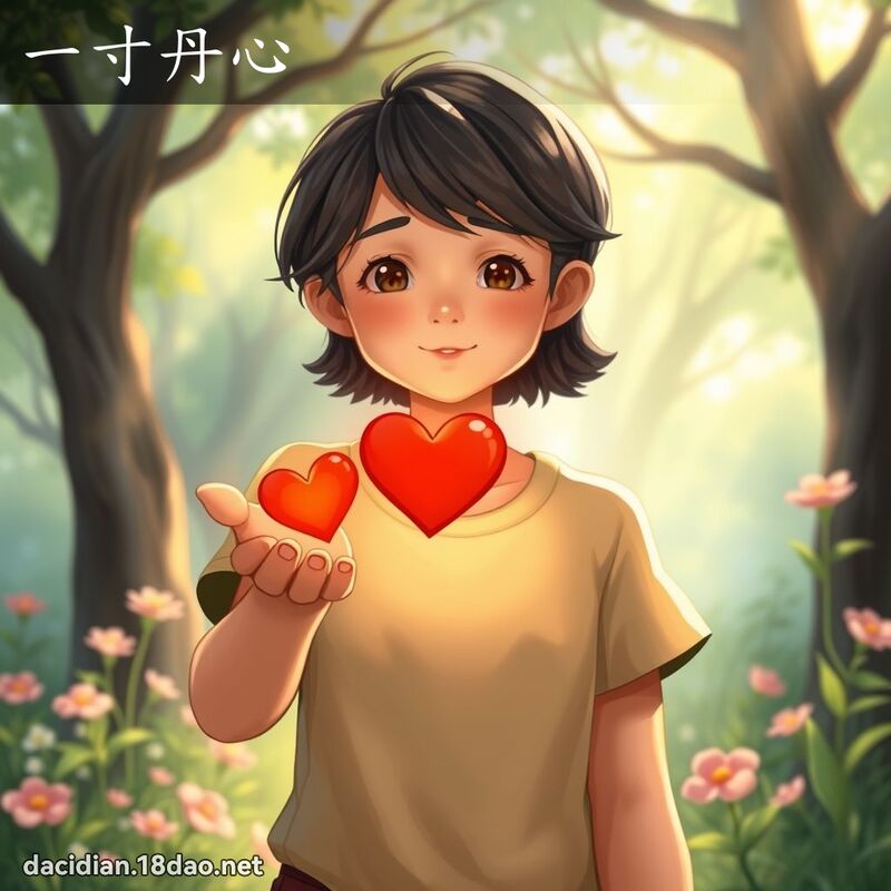 一寸丹心 - 國語大辭典配圖