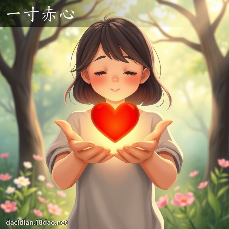一寸赤心 - 國語大辭典配圖