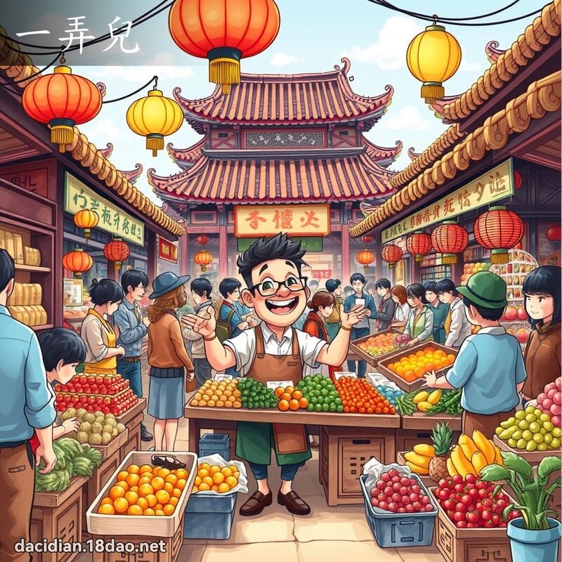 一弄儿 - 国语大辞典配图