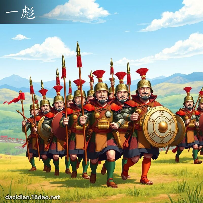一彪 - 国语大辞典配图