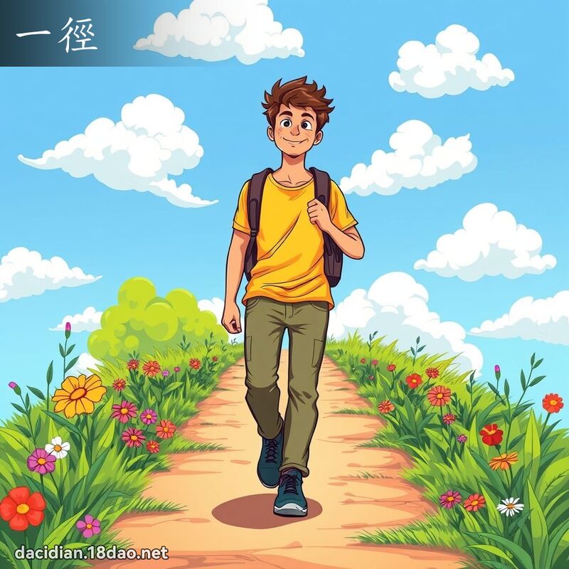一徑 - 國語大辭典配圖