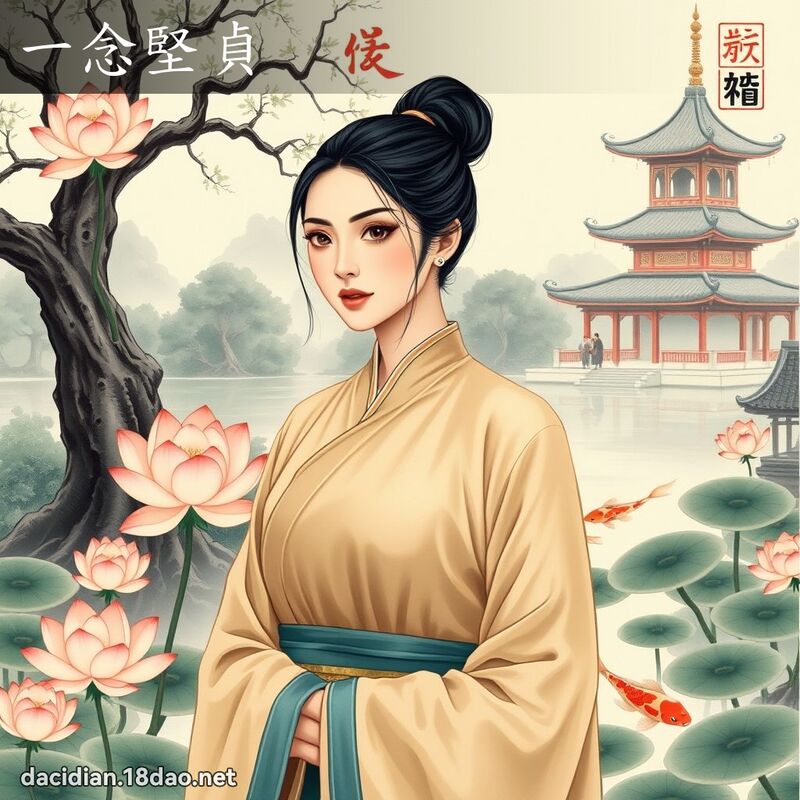一念堅貞 - 國語大辭典配圖