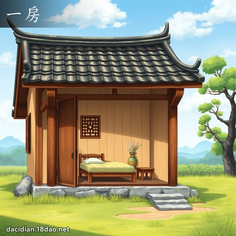 一房 - 國語大辭典配圖