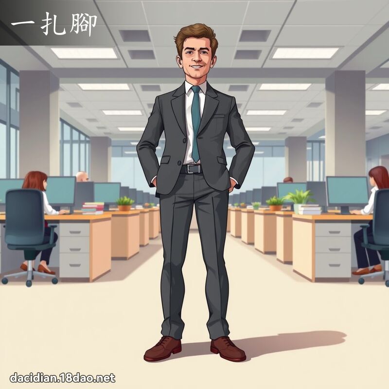 一扎腳 - 國語大辭典配圖
