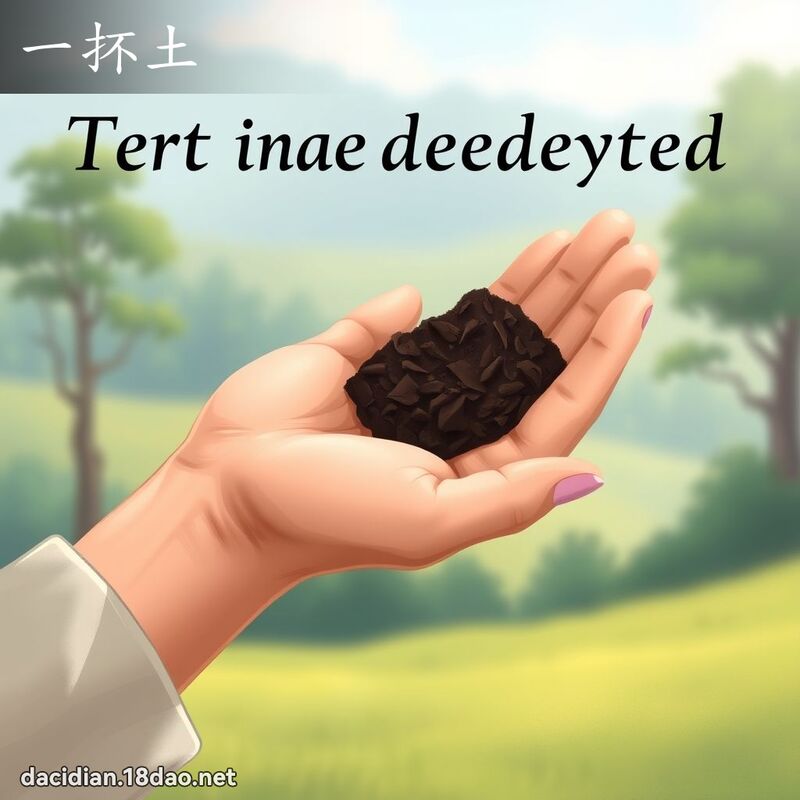 一抔土 - 國語大辭典配圖