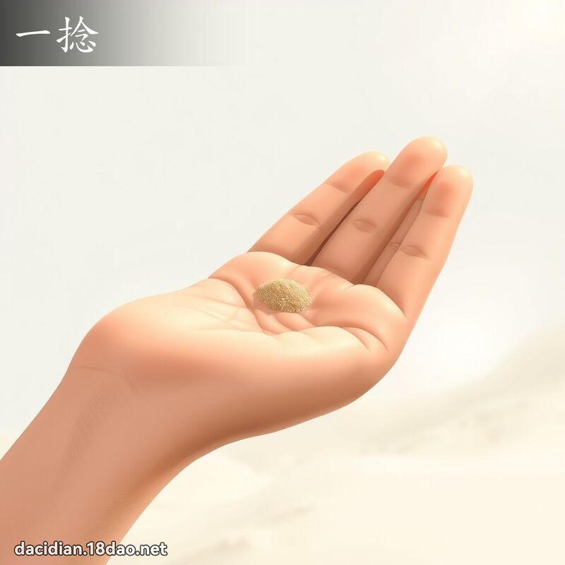 一捻 - 國語大辭典配圖