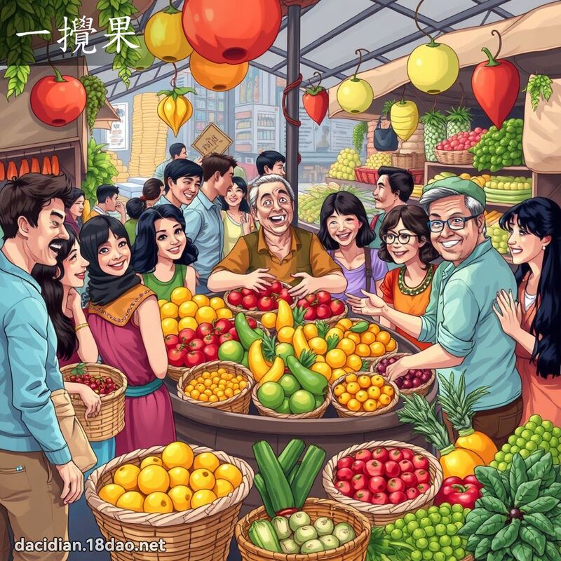 一攪果 - 國語大辭典配圖
