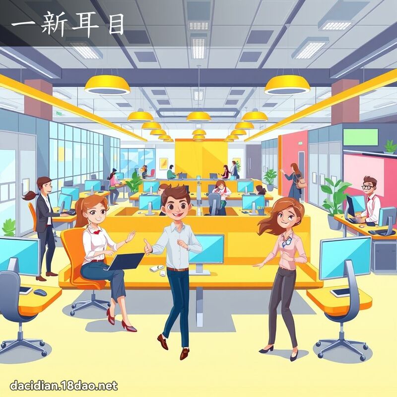 一新耳目 - 國語大辭典配圖