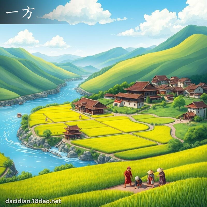一方 - 國語大辭典配圖
