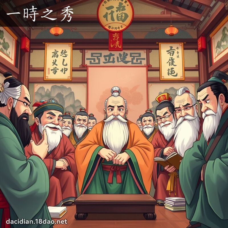 一時之秀 - 國語大辭典配圖