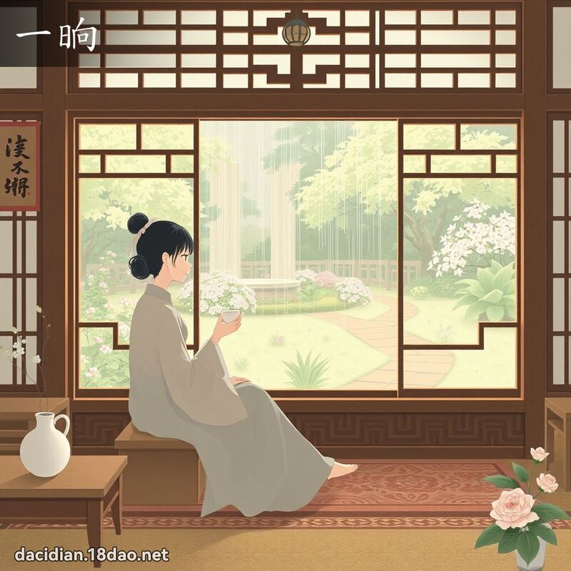 一晌 - 國語大辭典配圖