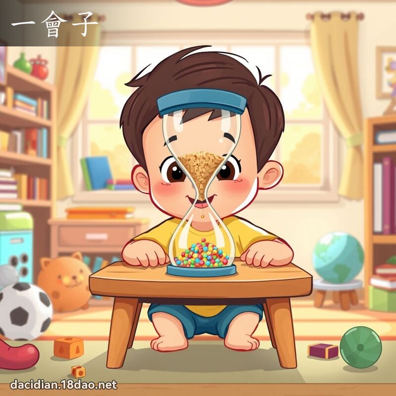 一會子 - 國語大辭典配圖