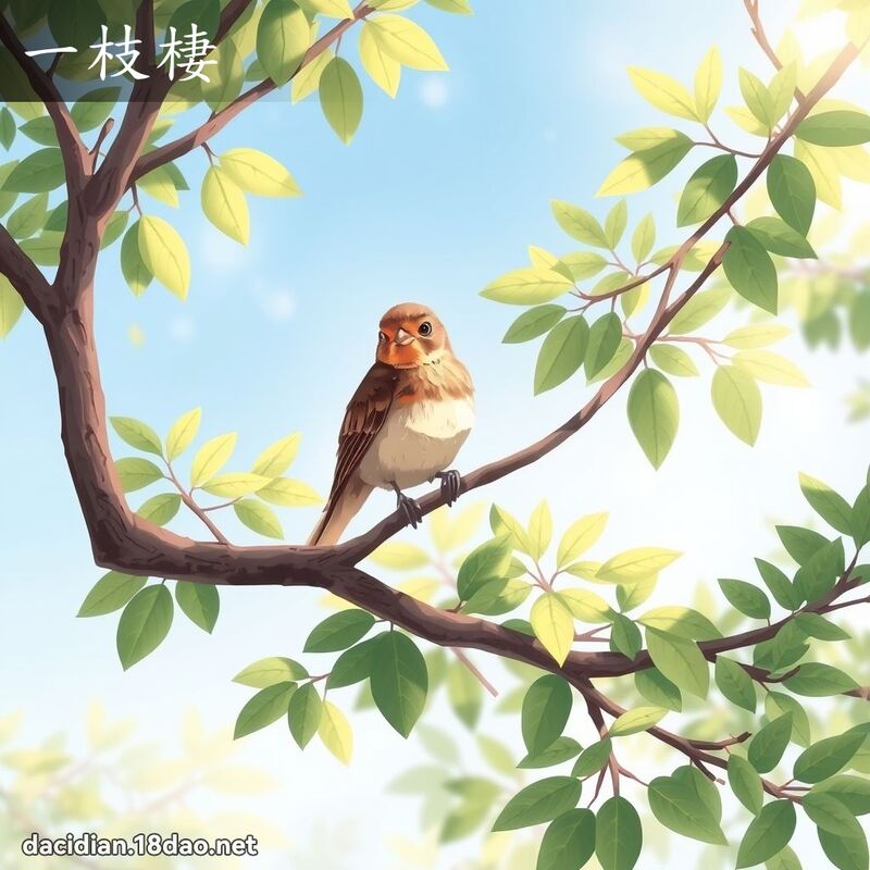 一枝棲 - 國語大辭典配圖