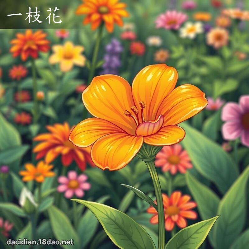 一枝花 - 國語大辭典配圖