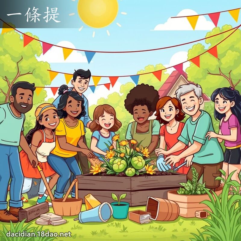 一條提 - 國語大辭典配圖