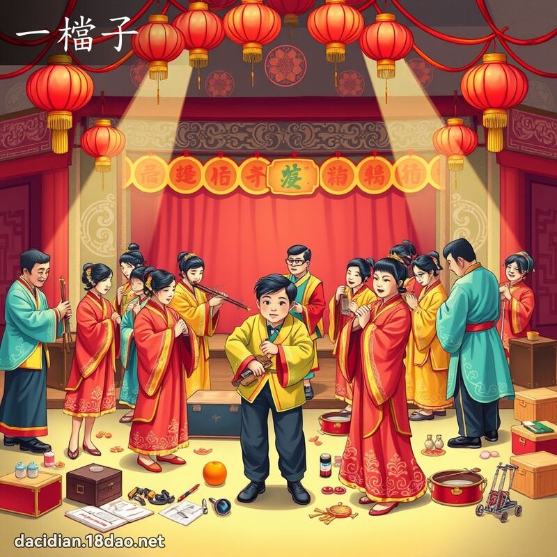 一檔子 - 國語大辭典配圖