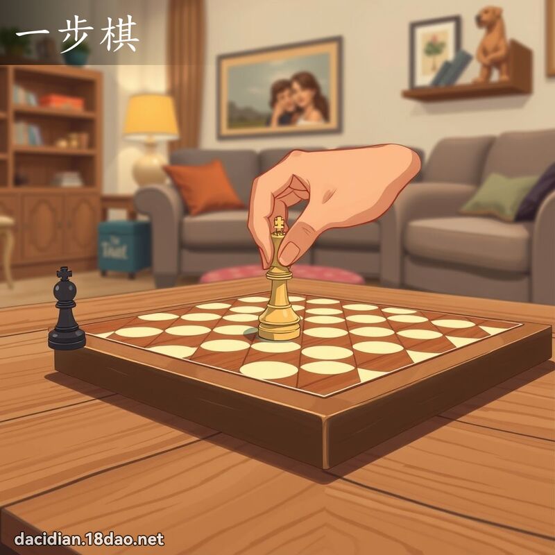一步棋 - 国语大辞典配图