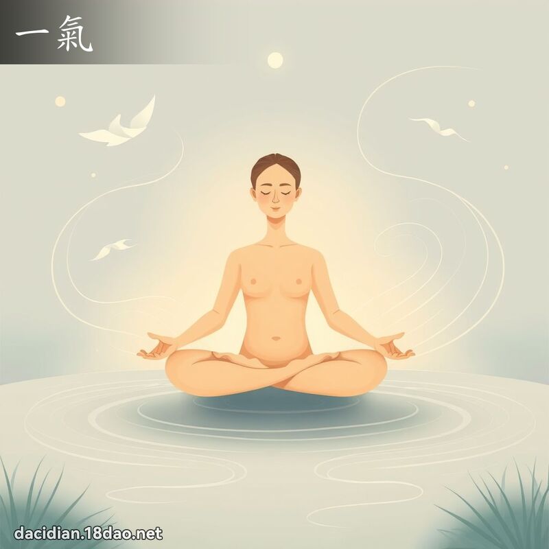 一氣 - 國語大辭典配圖