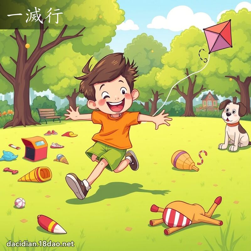 一滅行 - 國語大辭典配圖