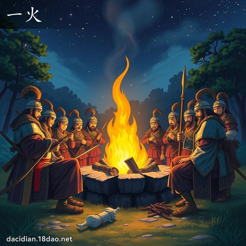 一火 - 國語大辭典配圖