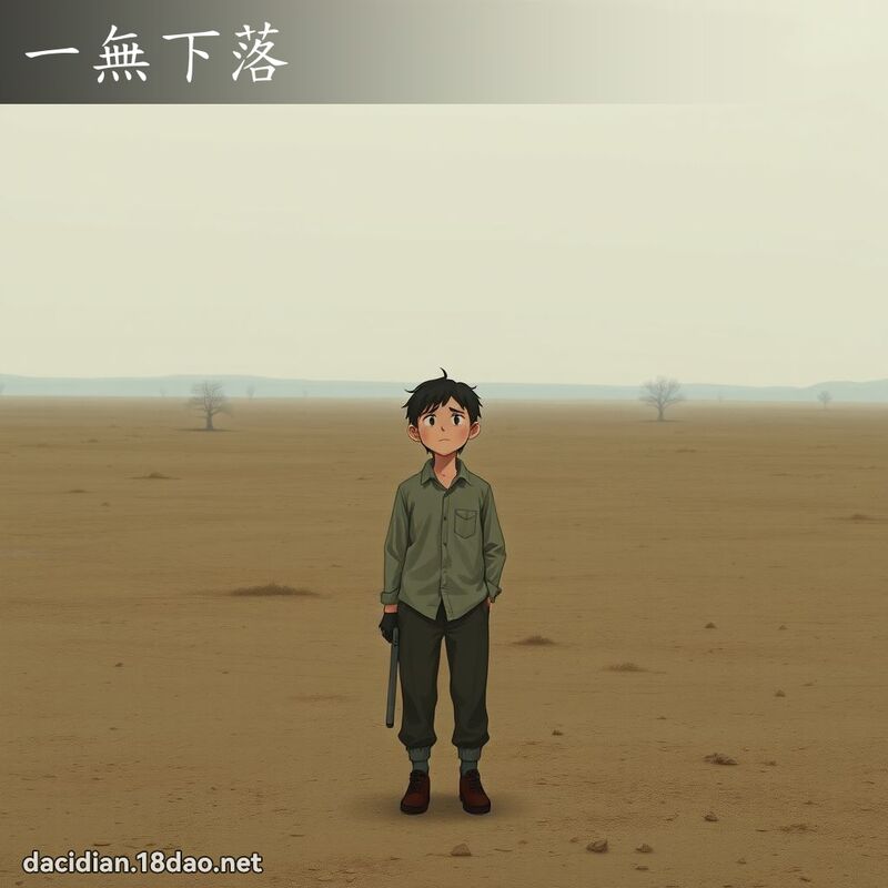 一無下落 - 國語大辭典配圖
