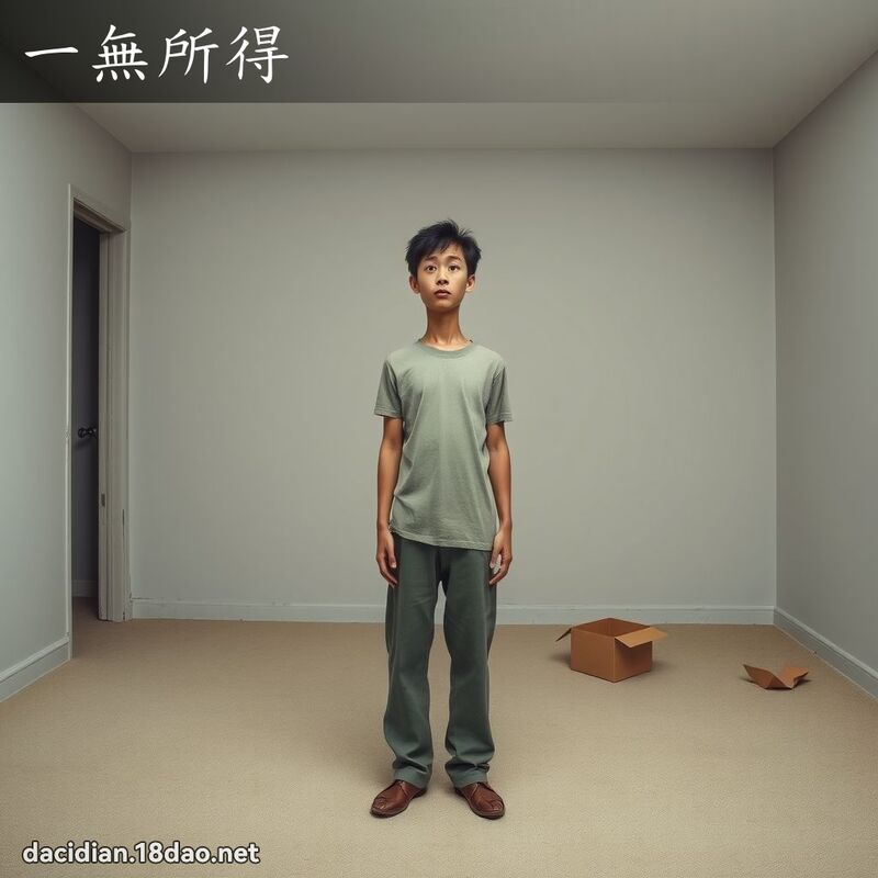 一無所得 - 國語大辭典配圖