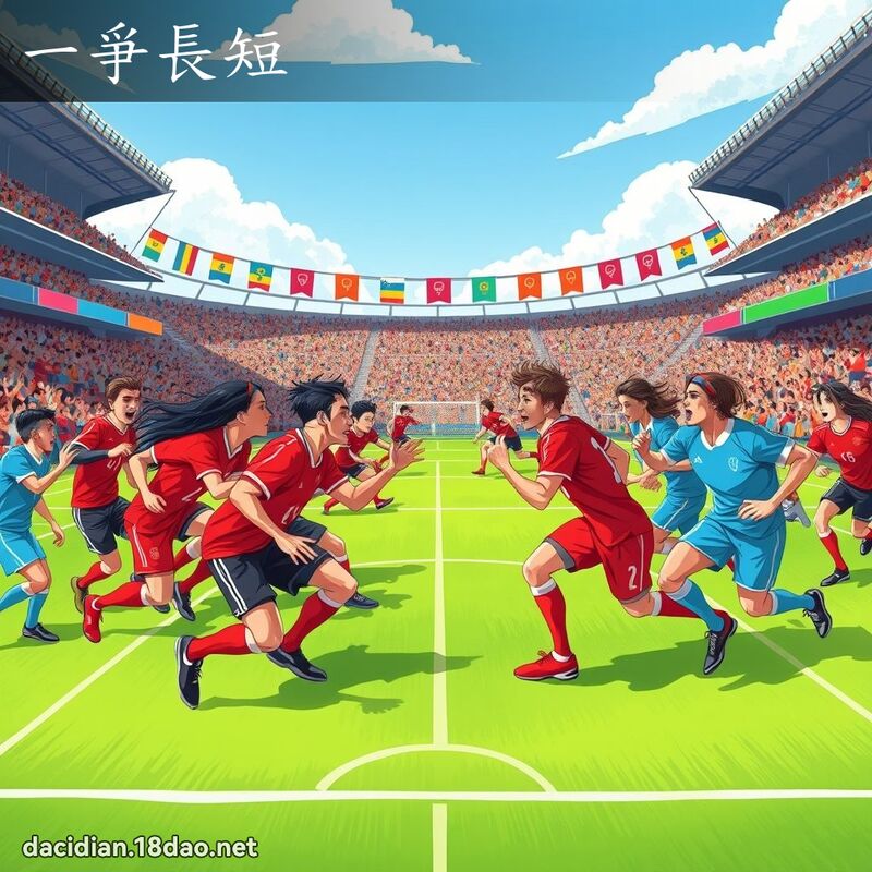 一爭長短 - 國語大辭典配圖