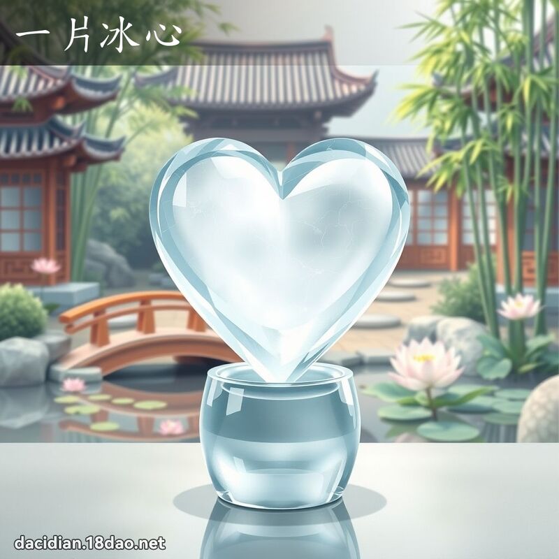 一片冰心 - 國語大辭典配圖
