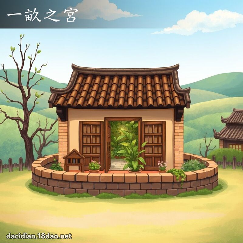 一畝之宮 - 國語大辭典配圖